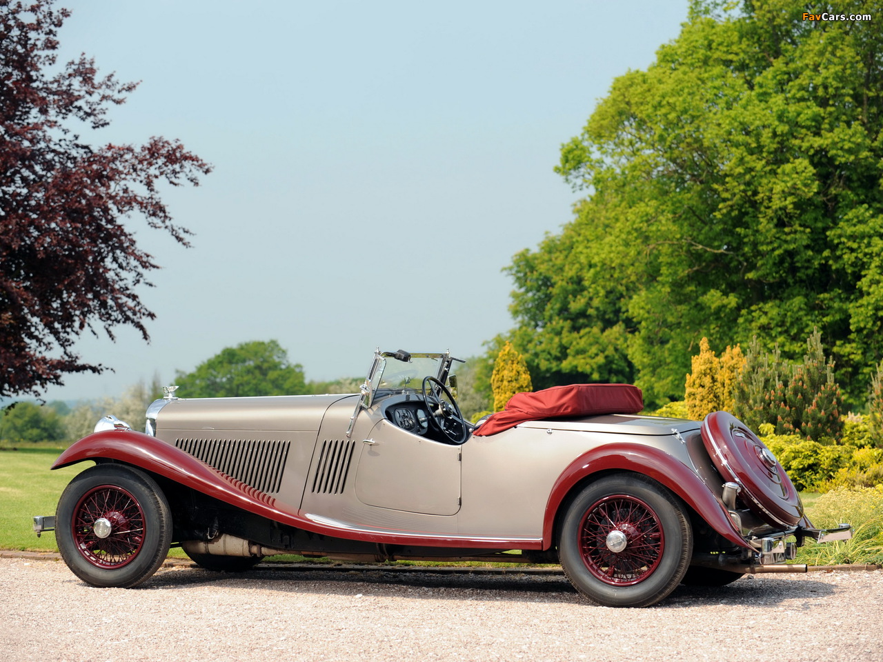 Bentley 3 ½ Litre Tourer by Jarvis & Sons/Abbey Coachworks 1935 wallpapers (1280 x 960)