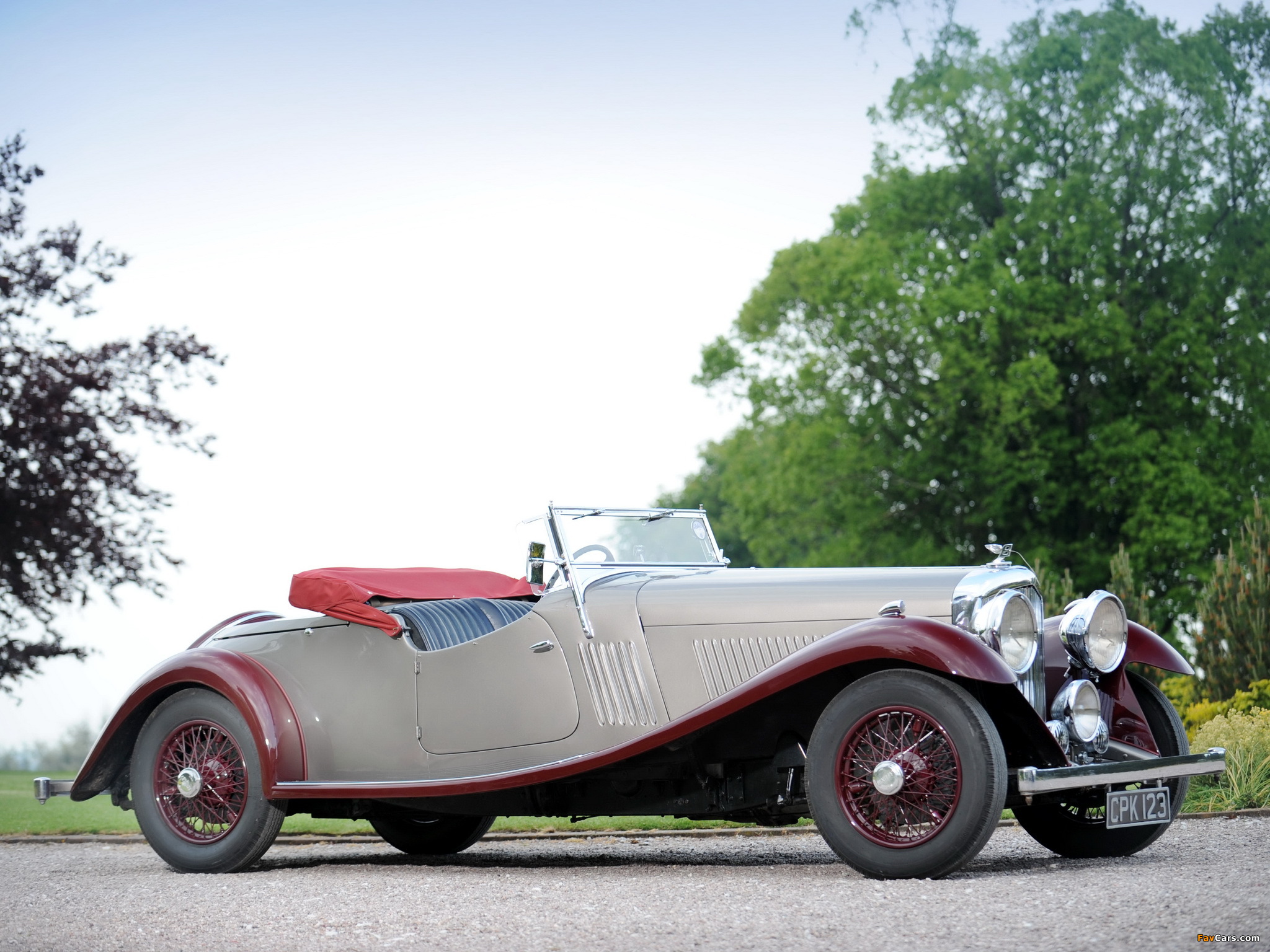 Bentley 3 ½ Litre Tourer by Jarvis & Sons/Abbey Coachworks 1935 wallpapers (2048 x 1536)