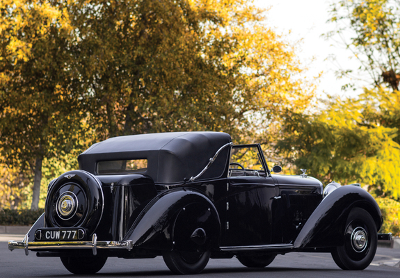 Bentley 3 ½ Litre Sedanca Coupe by Windovers 1936 pictures