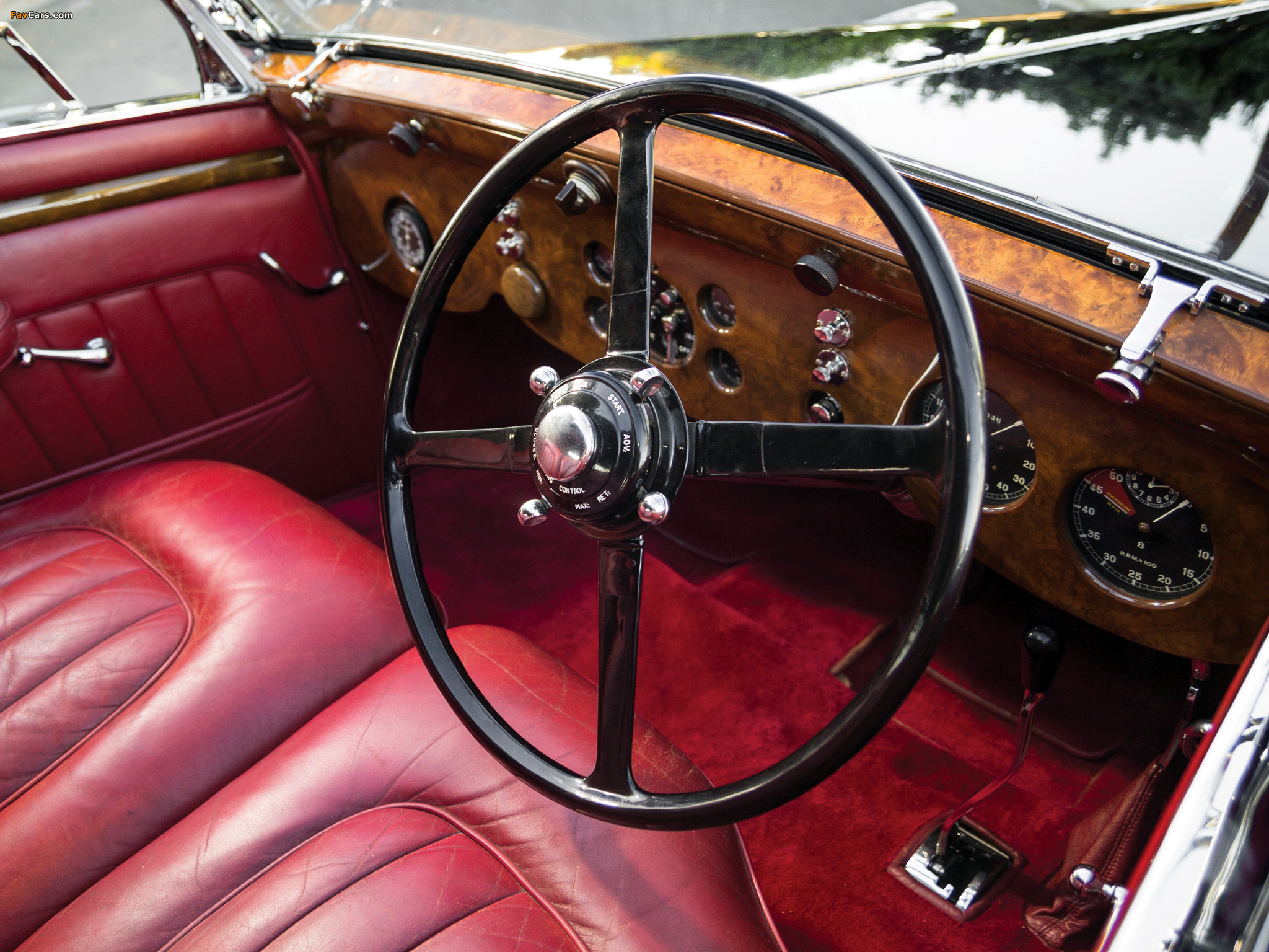 Bentley 3 ½ Litre Sedanca Coupe by Windovers 1936 wallpapers (2048 x 1536)
