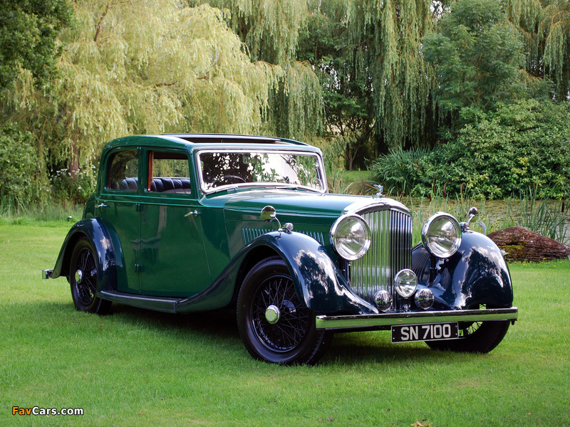 Bentley 3 ½ Litre Sports Saloon 1935 photos (800 x 600)