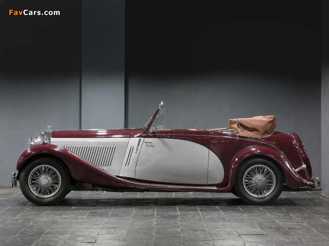 Bentley 3 ½ Litre Drophead Coupe by James Young 1935 pictures (640 x 480)