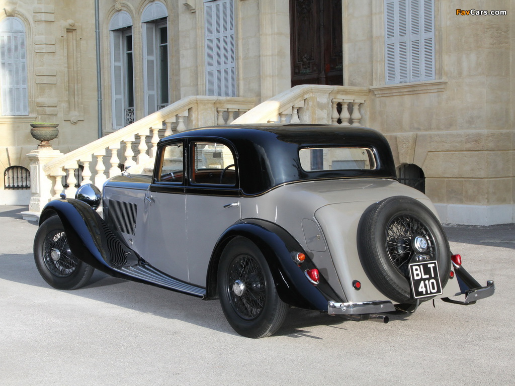 Images of Bentley 3 ½ Litre Sports Saloon 1935 (1024 x 768)