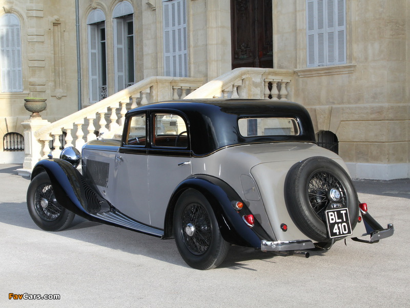 Images of Bentley 3 ½ Litre Sports Saloon 1935 (800 x 600)