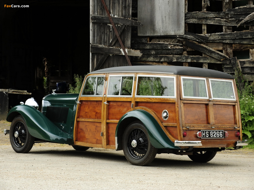 Images of Bentley 3 ½ Litre Shooting Brake by Jones Bros 1935 (1024 x 768)