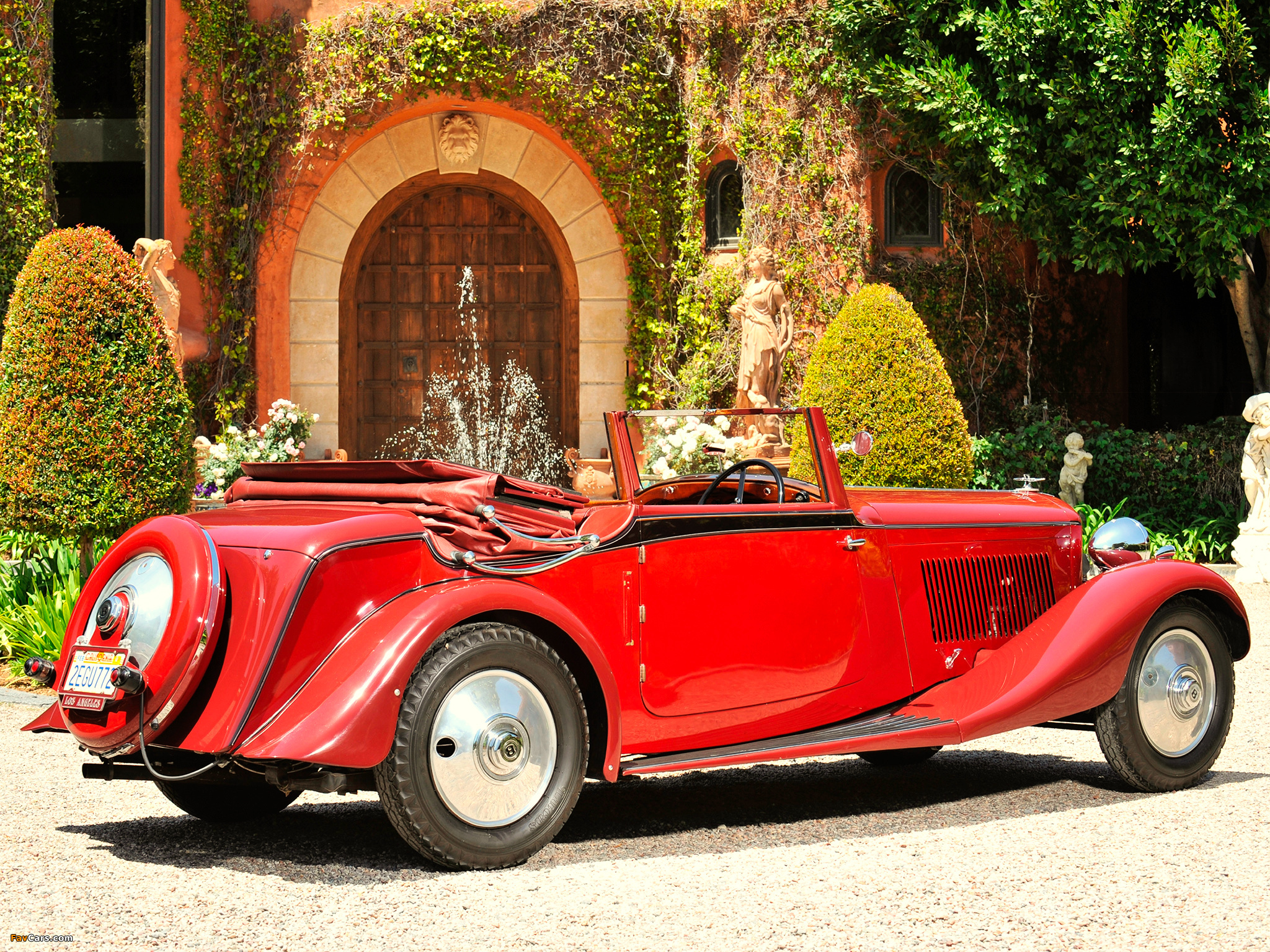 Images of Bentley 3 ½ Litre Drophead Coupe by Park Ward 1934 (2048 x 1536)