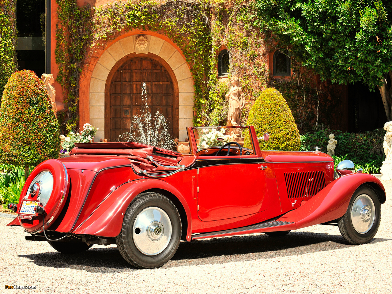 Images of Bentley 3 ½ Litre Drophead Coupe by Park Ward 1934 (1280 x 960)