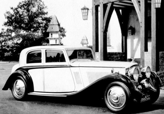 Photos of Bentley 3 ½ Litre Silent Travel Saloon by Vanden Plas 1934