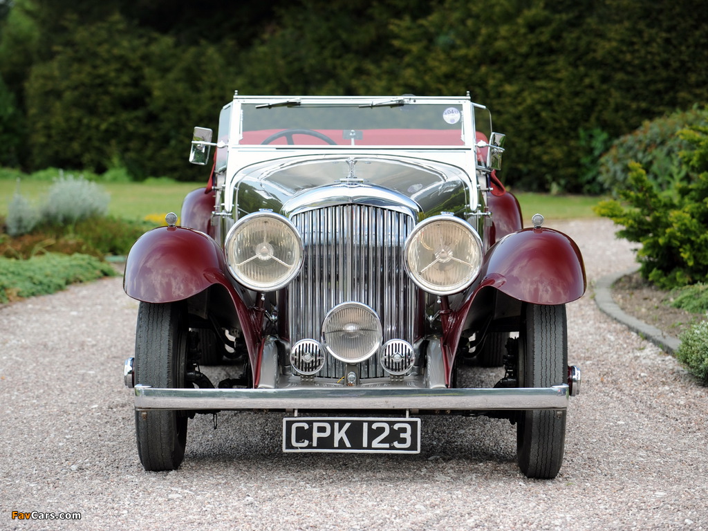 Photos of Bentley 3 ½ Litre Tourer by Jarvis & Sons/Abbey Coachworks 1935 (1024 x 768)