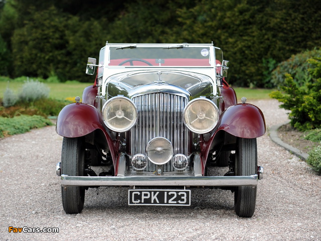 Photos of Bentley 3 ½ Litre Tourer by Jarvis & Sons/Abbey Coachworks 1935 (640 x 480)