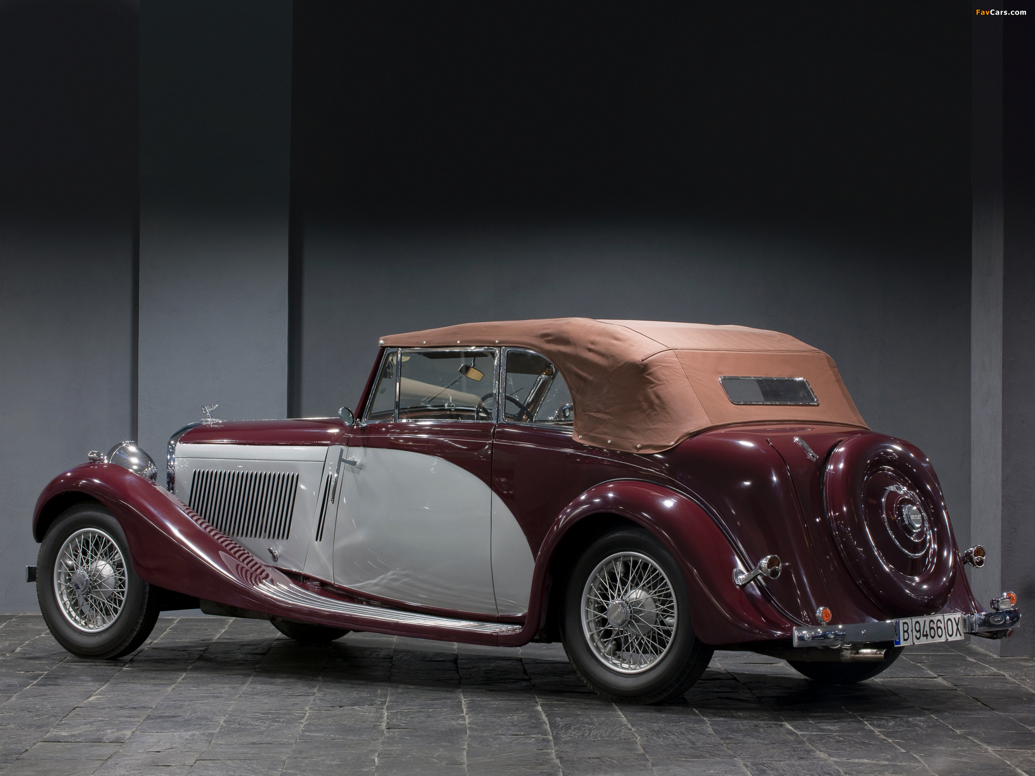 Photos of Bentley 3 ½ Litre Drophead Coupe by James Young 1935 (2048 x 1536)