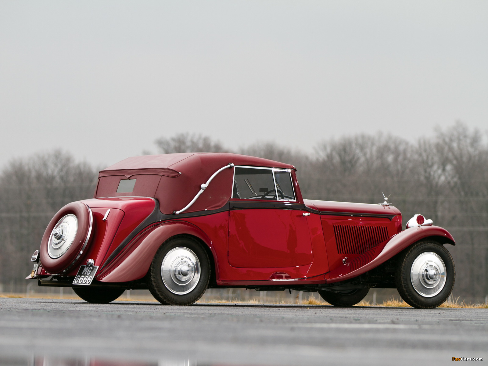 Pictures of Bentley 3 ½ Litre Drophead Coupe by Park Ward 1934 (1600 x 1200)