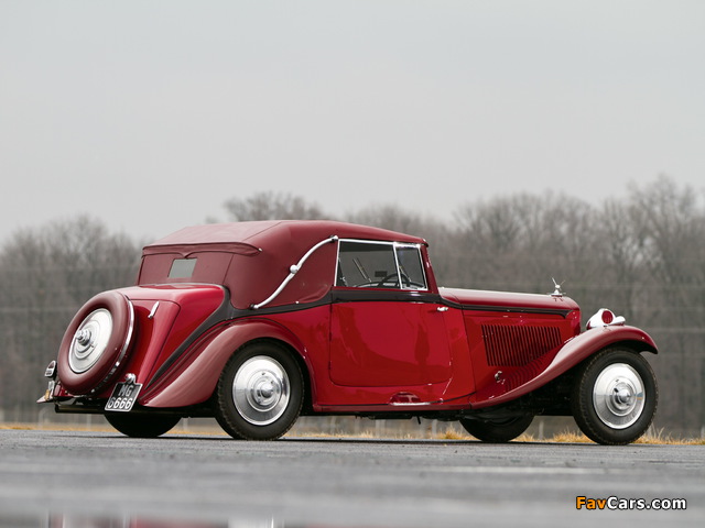 Pictures of Bentley 3 ½ Litre Drophead Coupe by Park Ward 1934 (640 x 480)