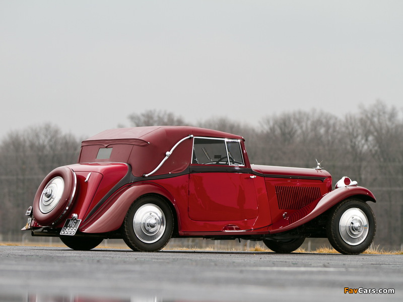 Pictures of Bentley 3 ½ Litre Drophead Coupe by Park Ward 1934 (800 x 600)
