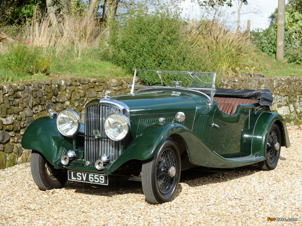 Pictures of Bentley 3 ½ Litre Open Tourer 1934 (1024 x 768)