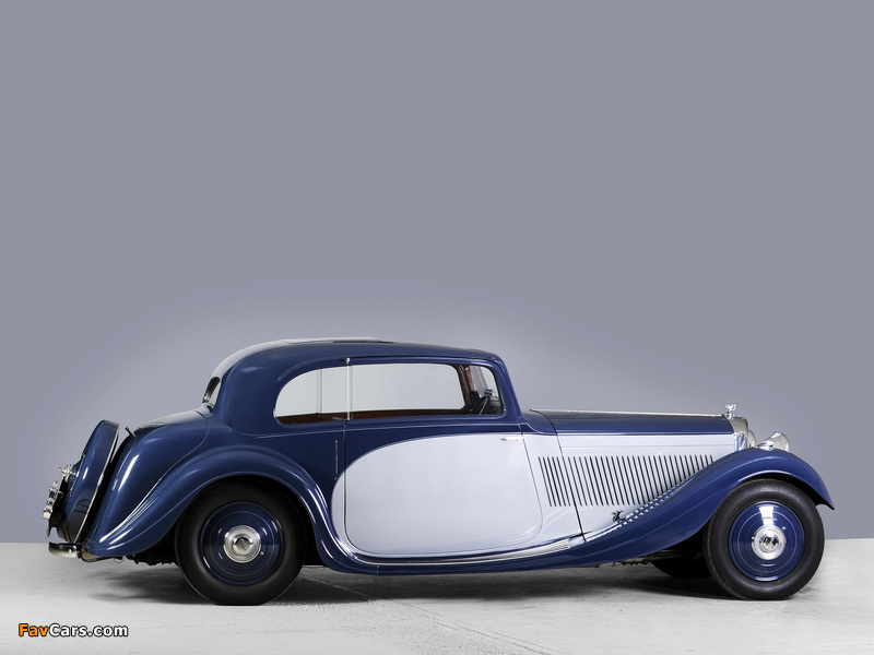 Pictures of Bentley 3 ½ Litre Sports Saloon by Gurney Nutting 1935 (800 x 600)
