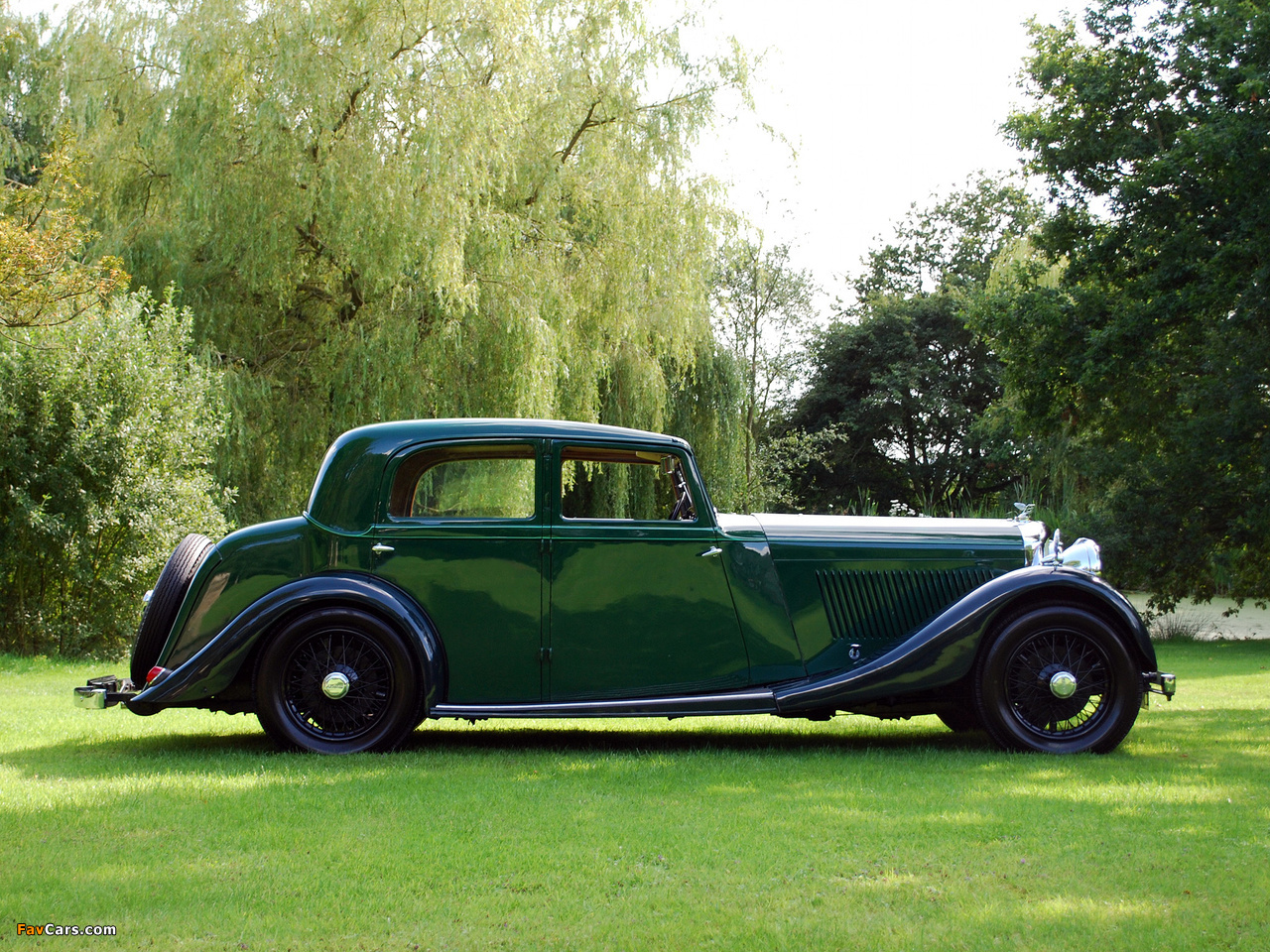 Pictures of Bentley 3 ½ Litre Sports Saloon 1935 (1280 x 960)