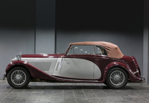 Bentley 3 ½ Litre Drophead Coupe by James Young 1935 wallpapers