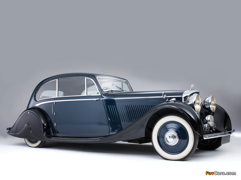 Bentley 3 ½ Litre Coupe 1935 wallpapers (800 x 600)