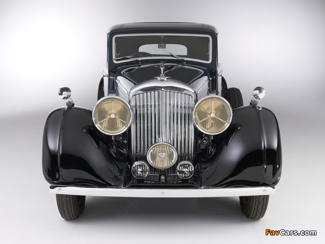 Bentley 3 ½ Litre Coupe 1935 wallpapers (640 x 480)
