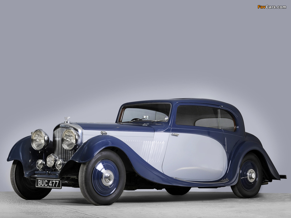 Bentley 3 ½ Litre Sports Saloon by Gurney Nutting 1935 wallpapers (1024 x 768)