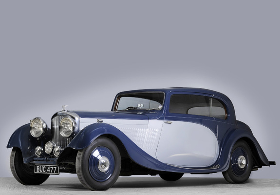Bentley 3 ½ Litre Sports Saloon by Gurney Nutting 1935 wallpapers