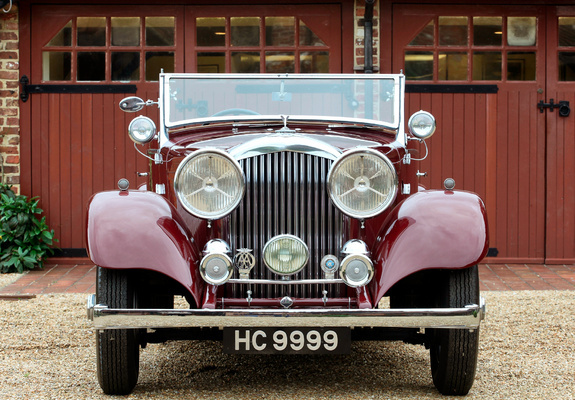 Bentley 3 ½ Litre Drophead Coupe by Vanden Plas 1934 wallpapers