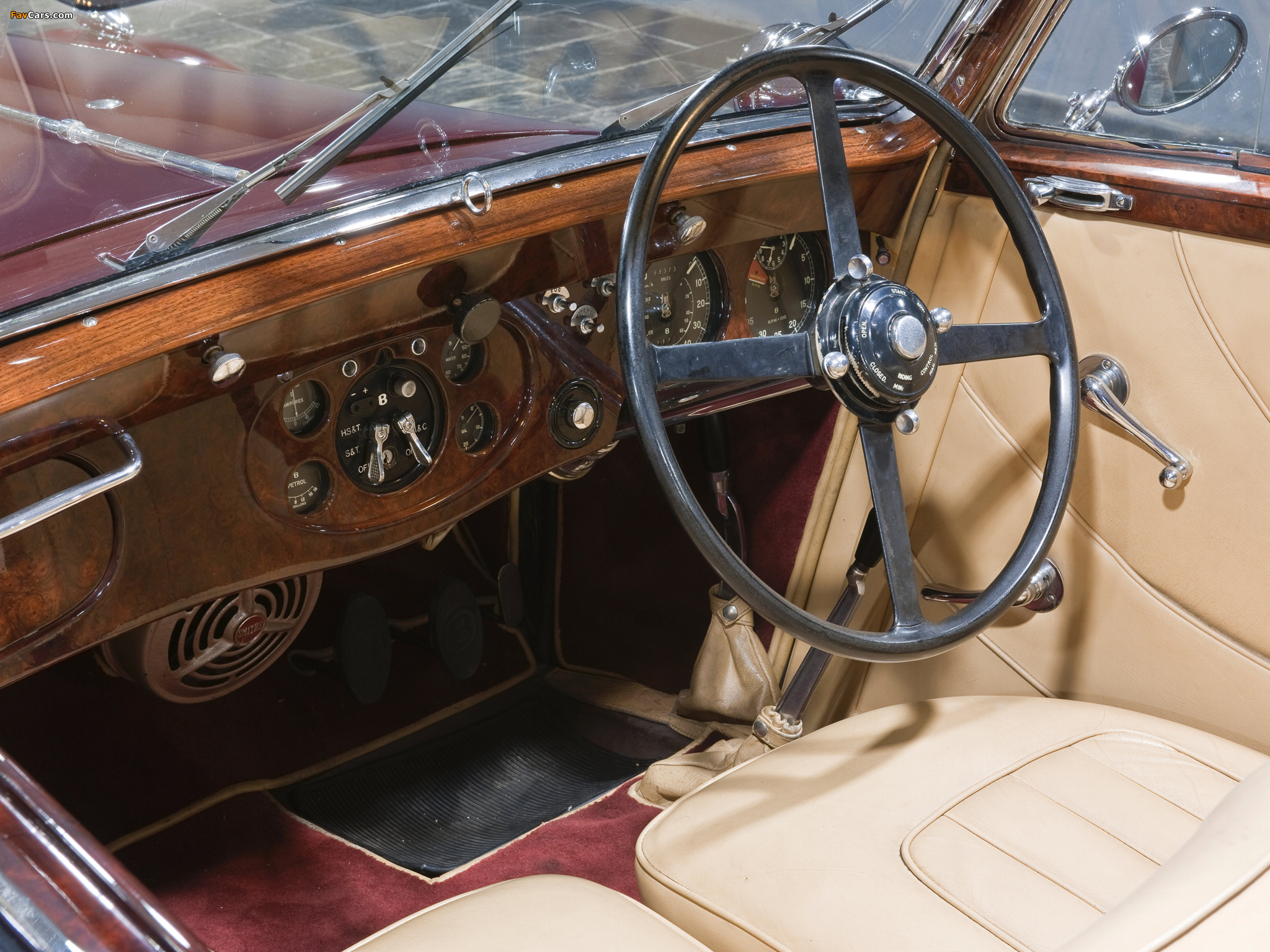 Bentley 3 ½ Litre Drophead Coupe by James Young 1935 wallpapers (2048 x 1536)