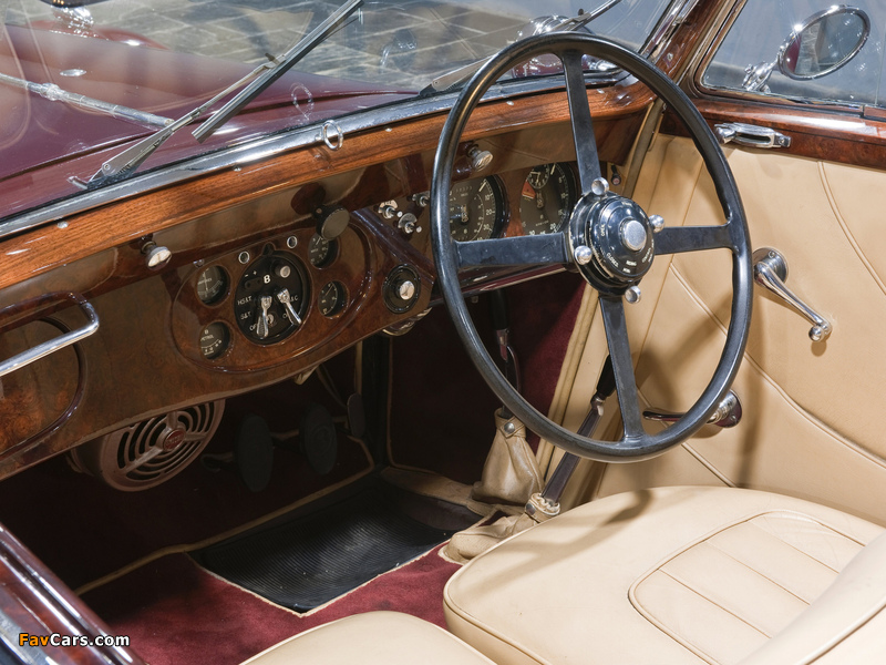 Bentley 3 ½ Litre Drophead Coupe by James Young 1935 wallpapers (800 x 600)