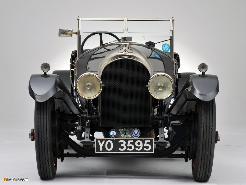 Bentley 3 Litre Speed Tourer 1921–27 photos (1024 x 768)