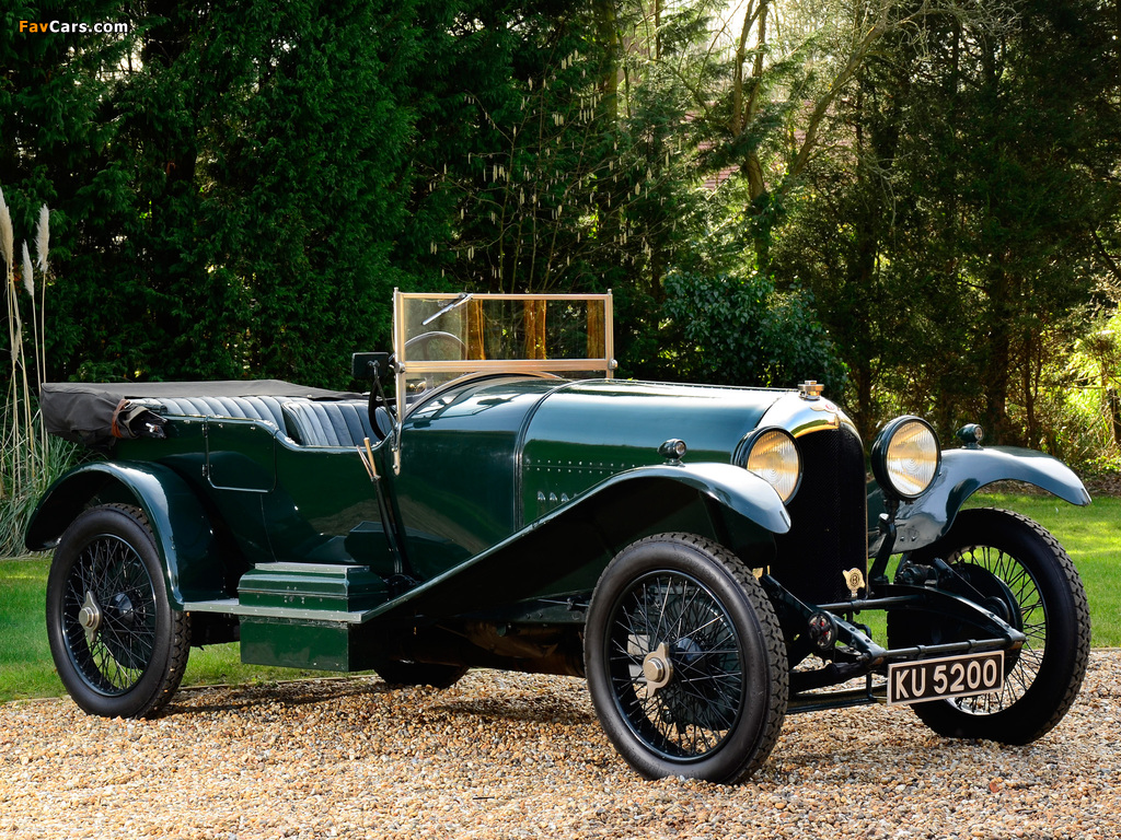 Bentley 3 Litre Sports Tourer by Vanden Plas 1921–27 wallpapers (1024 x 768)