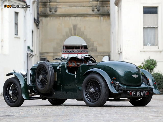 Bentley 4 ½ Litre Short Chassis Two-seater by Corsica 1930 images (640 x 480)