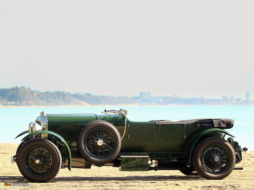 Bentley 4 ½ Litre Semi-Le Mans Tourer by Vanden Plas 1928 wallpapers (1024 x 768)