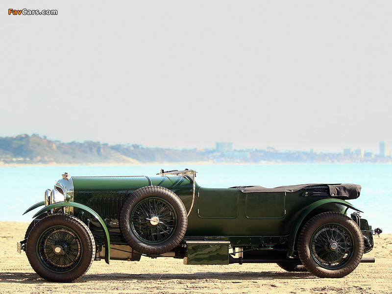 Bentley 4 ½ Litre Semi-Le Mans Tourer by Vanden Plas 1928 wallpapers (800 x 600)