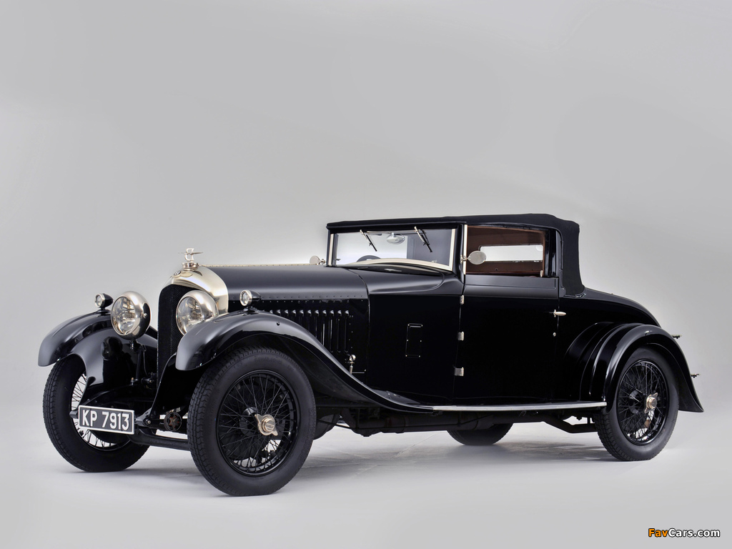 Bentley 4 ½ Litre Drophead Coupe with Dickey 1929 pictures (1024 x 768)