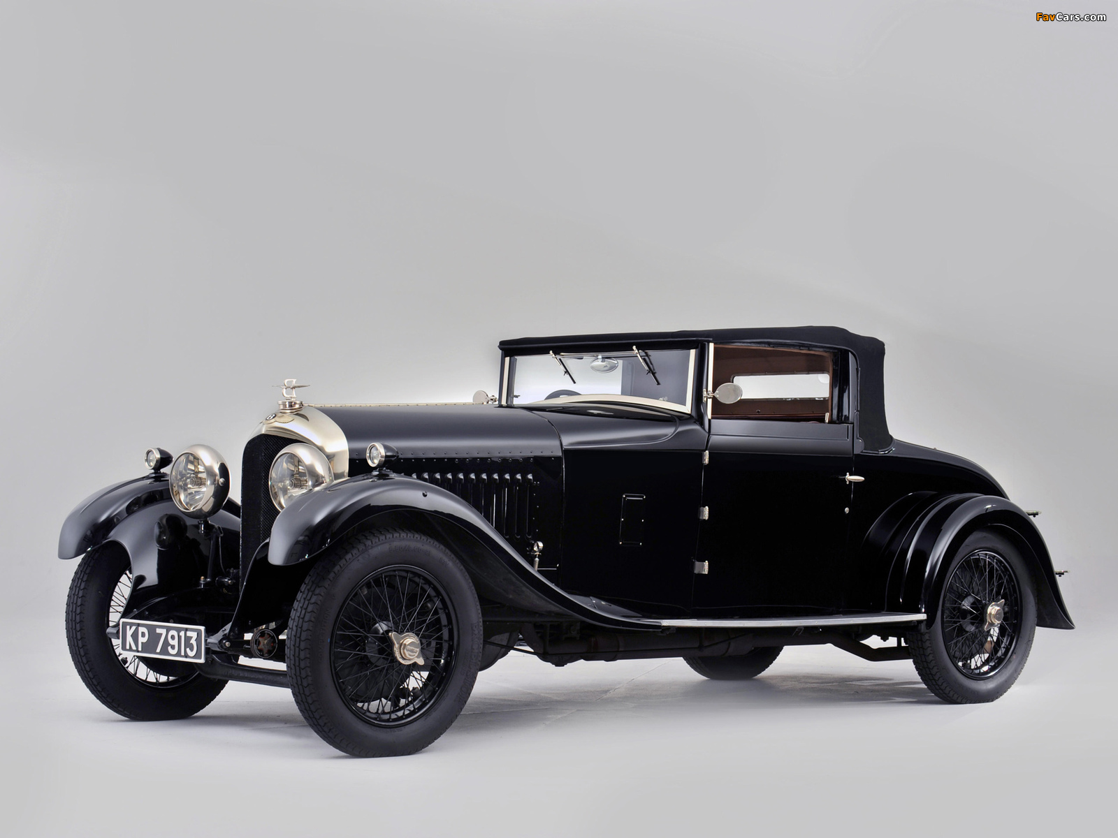 Bentley 4 ½ Litre Drophead Coupe with Dickey 1929 pictures (1600 x 1200)