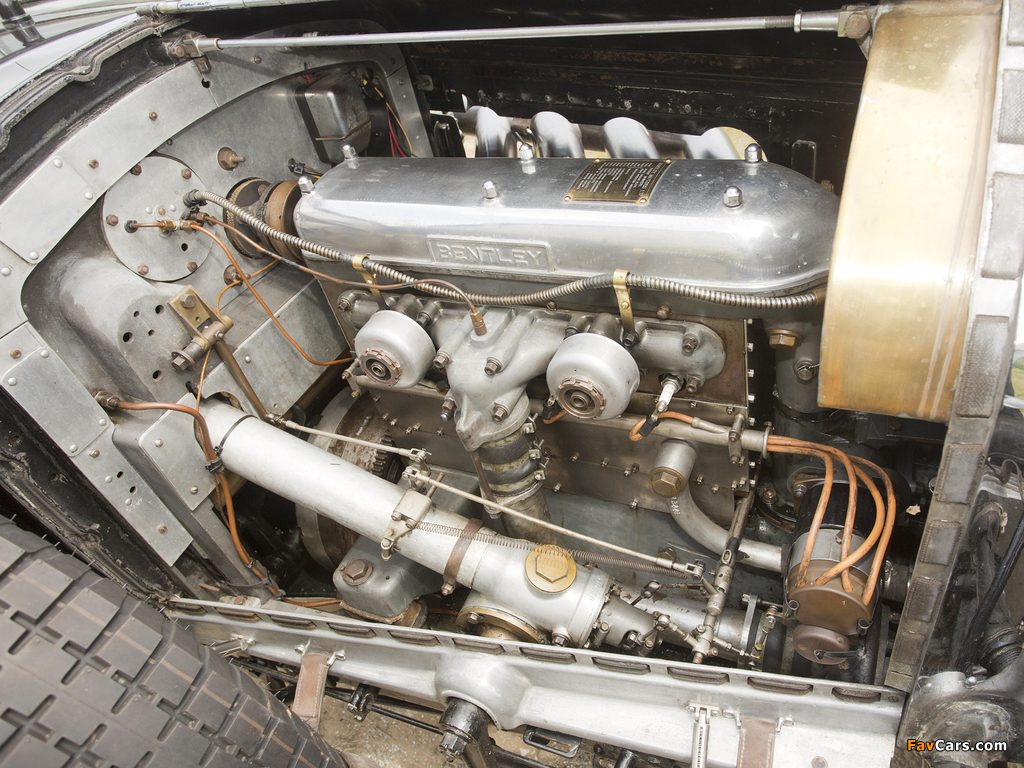 Bentley 4 ½ Litre Supercharged Le Mans Blower by Vanden Plas 1931 wallpapers (1024 x 768)