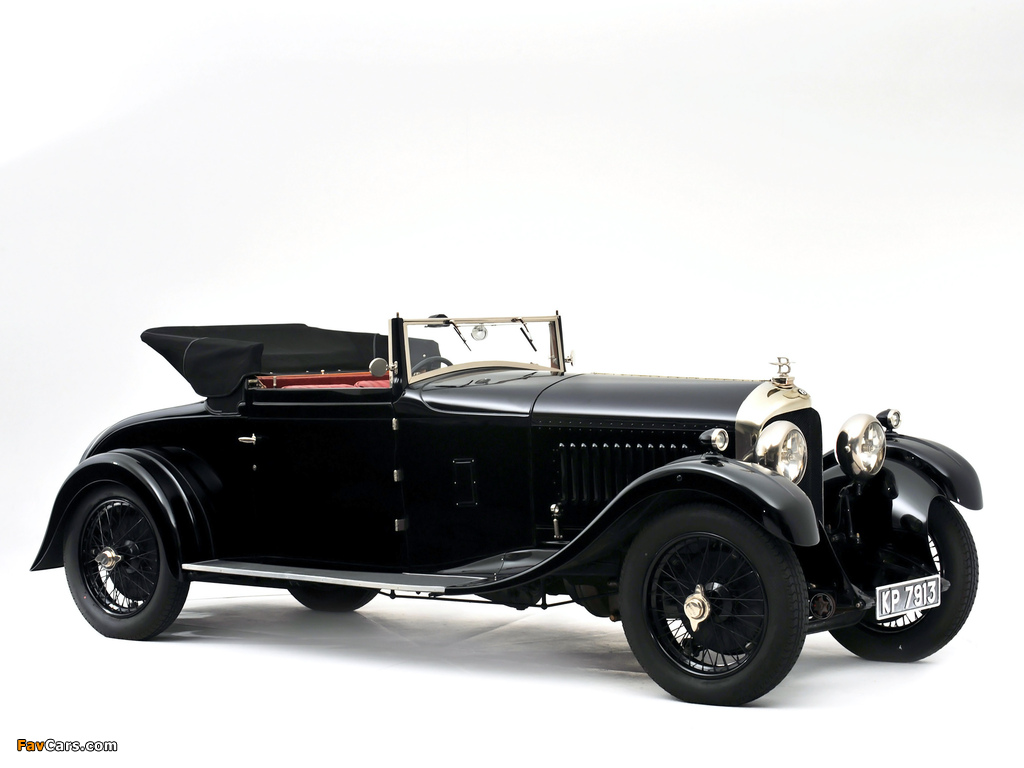 Bentley 4 ½ Litre Drophead Coupe with Dickey 1929 photos (1024 x 768)
