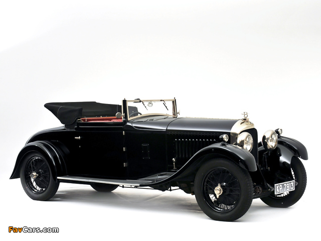 Bentley 4 ½ Litre Drophead Coupe with Dickey 1929 photos (640 x 480)