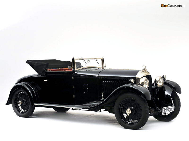 Bentley 4 ½ Litre Drophead Coupe with Dickey 1929 photos (800 x 600)