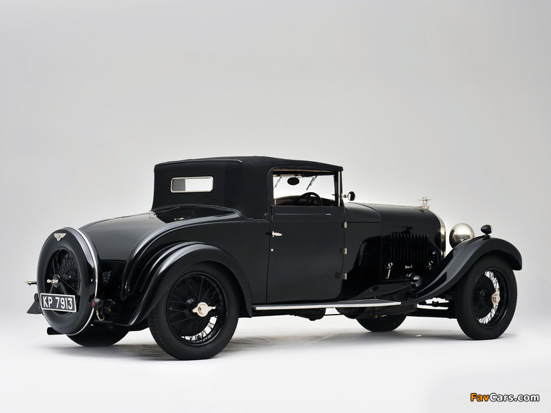 Bentley 4 ½ Litre Drophead Coupe with Dickey 1929 pictures (800 x 600)