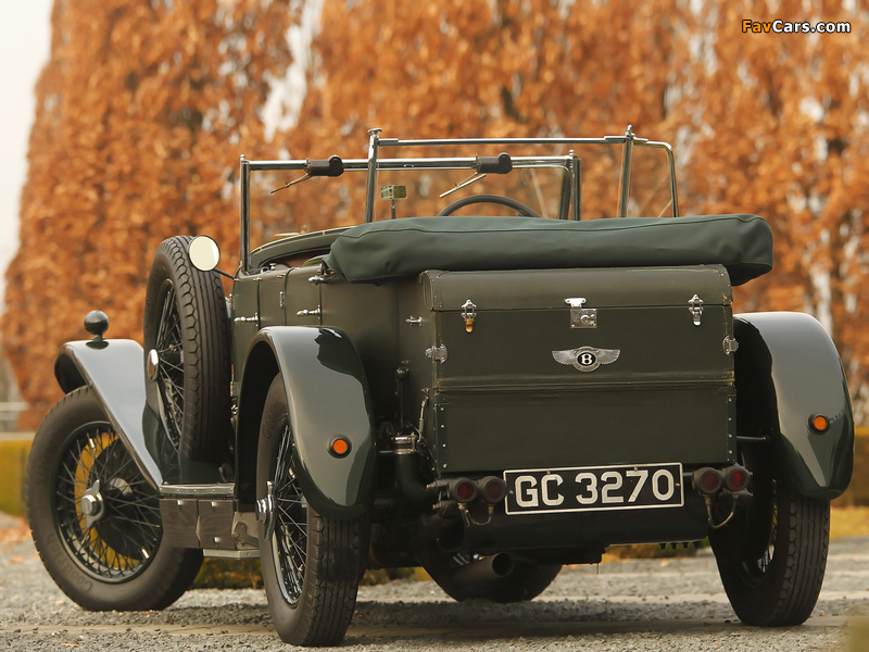 Images of Bentley 4 ½ Litre Dual Cowl Sports Tourer 1929 (800 x 600)