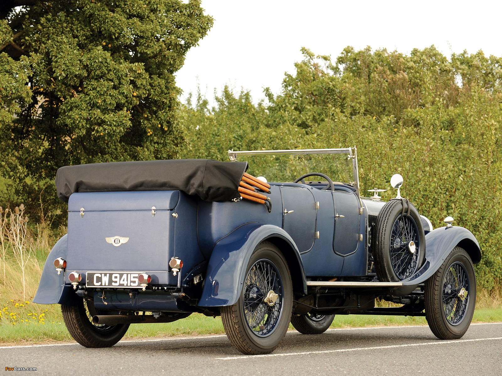 Photos of Bentley 4 ½ Litre Open Tourer 1929 (1600 x 1200)