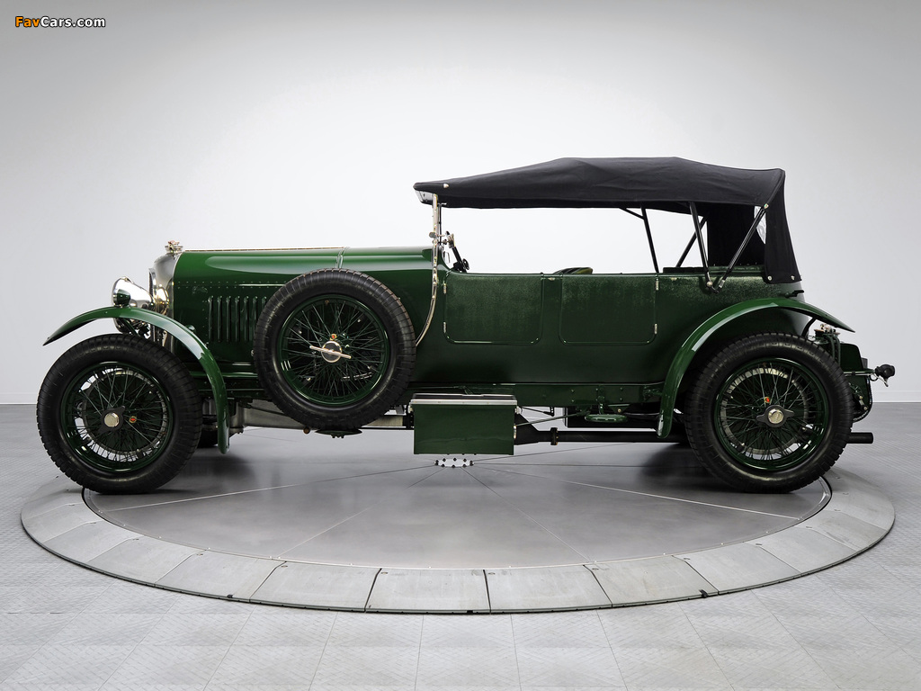 Bentley 4 ½ Litre Semi-Le Mans Tourer by Vanden Plas 1928 wallpapers (1024 x 768)