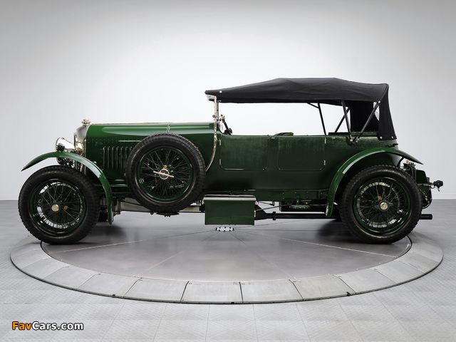 Bentley 4 ½ Litre Semi-Le Mans Tourer by Vanden Plas 1928 wallpapers (640 x 480)