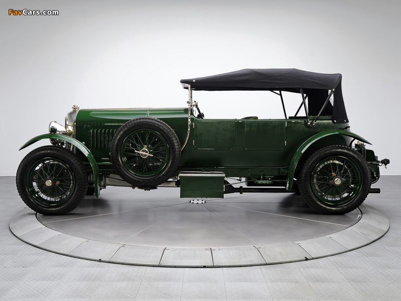 Bentley 4 ½ Litre Semi-Le Mans Tourer by Vanden Plas 1928 wallpapers (800 x 600)