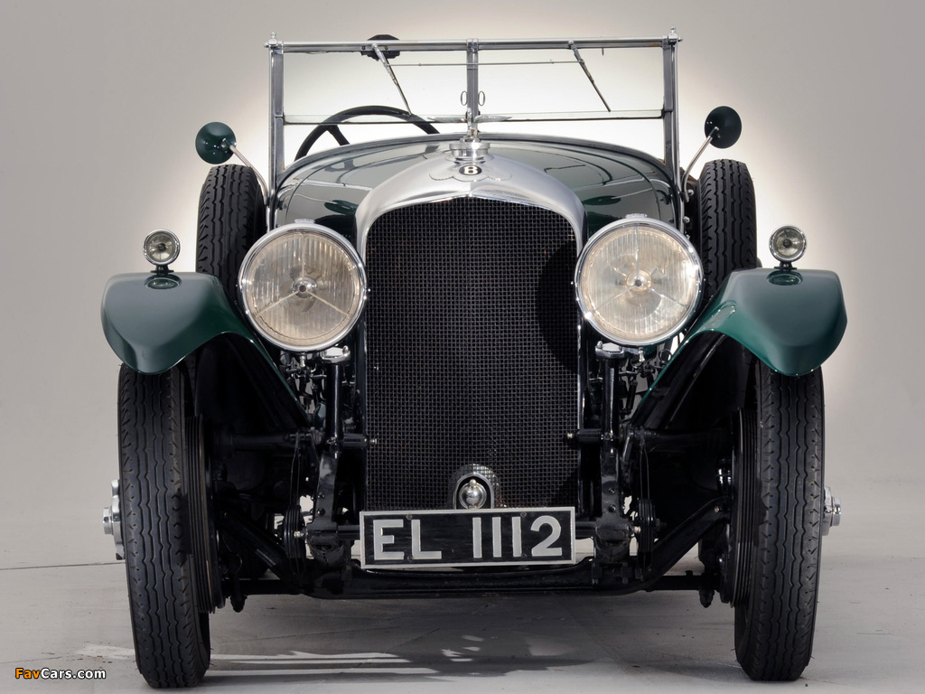 Bentley 4 ½ Litre Tourer by Vanden Plas 1929 wallpapers (1024 x 768)