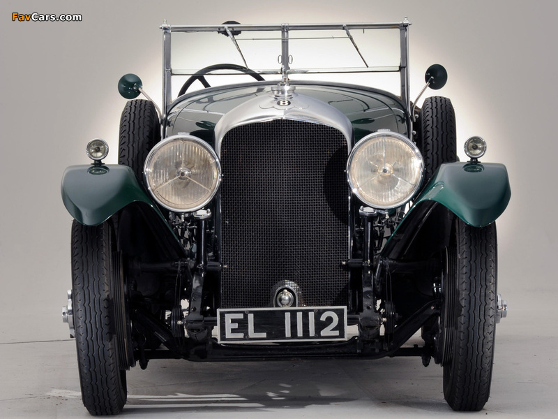 Bentley 4 ½ Litre Tourer by Vanden Plas 1929 wallpapers (800 x 600)