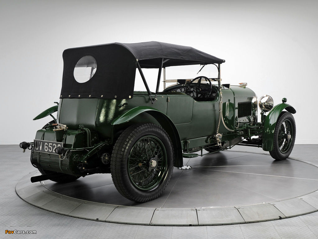 Bentley 4 ½ Litre Semi-Le Mans Tourer by Vanden Plas 1928 wallpapers (1024 x 768)