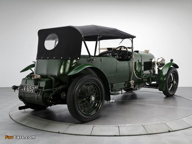 Bentley 4 ½ Litre Semi-Le Mans Tourer by Vanden Plas 1928 wallpapers (640 x 480)